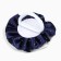 Outlet. Bant for hair on an elastic band, white with blue, 11 cm, Minnie Mouse