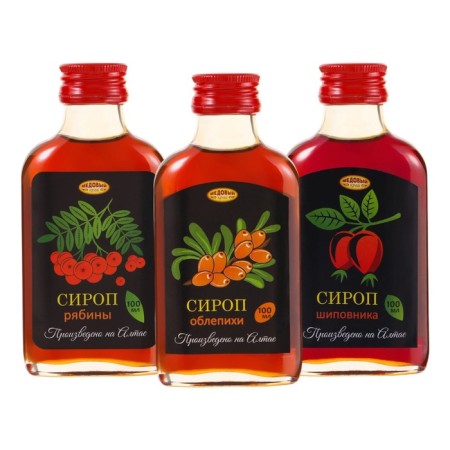 New Year's set of syrups "Berry Balance"-2