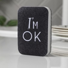 Foam sponge IM OK 9x6 cm