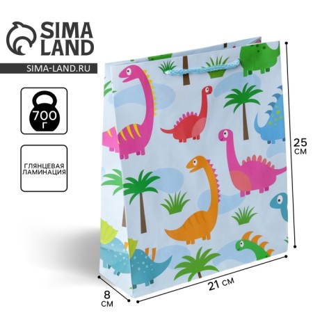 Gift package laminated, packaging, "Congratulations", ML 21 x 25 x 8 cm