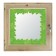Window 90x90 cm, "maple leaves", single -chamber double -glazed window, needles