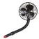 Fan 12.5 cm on a flexible rod in a cigarette lighter plastic 12V Airline ACF-12-02