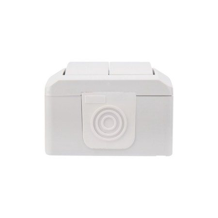 Two -clavy industrial IP54, o/y, white Kranz switch-2