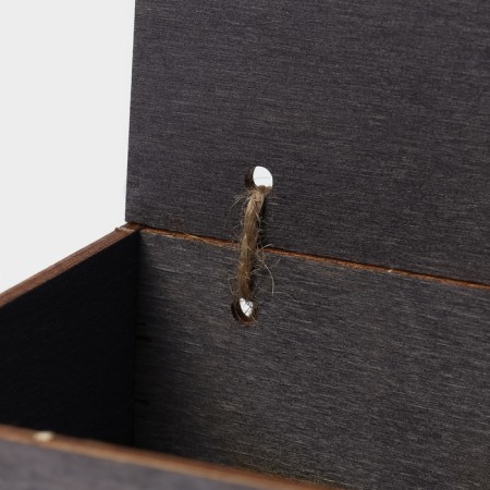 Storage box - Dilan's checkda, 17.3 × 8.8 × 4.4 cm, dark color-5