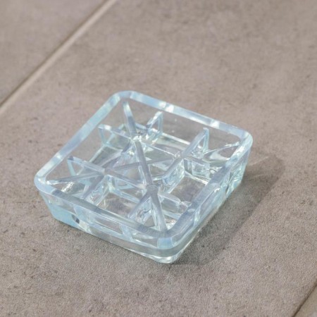 Set of arrangements of anti -vibration "Dolyana", 4 pcs, square, transparent-2