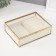 Book box with a Merlin metal frame is light 16x20x6 cm