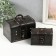 Casket tree "Romb" set 2 pcs gray-brown 7.8x11.8x8 cm 11x15.7x11.5 cm