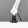 Desktop lamp UTLED-017C on a clamp, G23 8W LED white