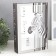 Safe-book wood to leatherette, mirror "Zebra" 30x21x7 cm