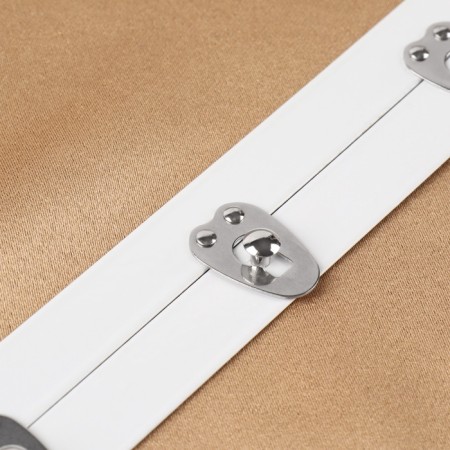 Corset-base b and a corset, 25 cm, white/silver color-1
