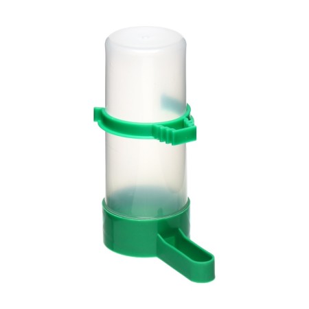 Drinker/bird feeder 10.5 x 3.5 cm, 90 ml, green-1