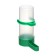 Drinker/bird feeder 10.5 x 3.5 cm, 90 ml, green