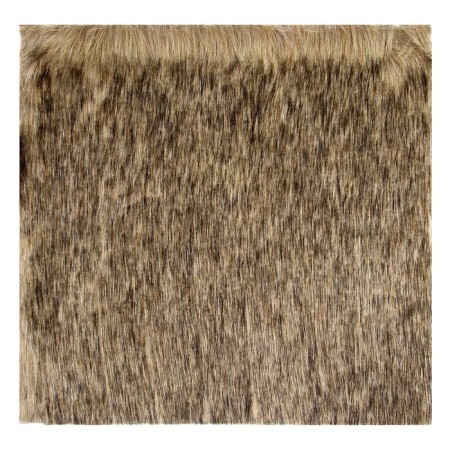 Loskot flap, 50 × 50 cm, long -stroke -based long -stroke fur, melange color-3