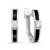 Black in silver