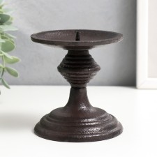 Cast iron candle for 1 candle 