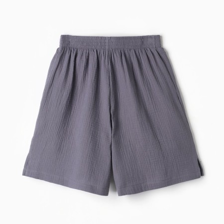 Women's pajamas (T-shirt, shorts) KAFTAN BASIC Size 40-42, gray-blue-11