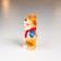 Polystone souvenir "Tigrush in a scuffle with a gift" MIX 5x2.5x2.5 cm