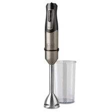 Блендер Black+Decker BXHB1200E, погружной, 1200 Вт, 0.8 л, 20 скоростей, чёрный