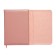 Leduced Diary A5, 160 sheets, Devente.irene, solid combined cover of artificial leather, cream block 70 g/m2, pink