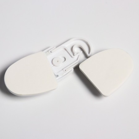 Cabinet doors lock, white color-7