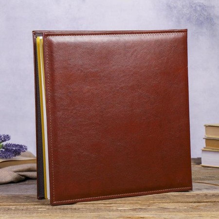 Photo album magnetic 20 sheets "Pattern Kant" to leatherette to 5.5x34x34.8 cm-3