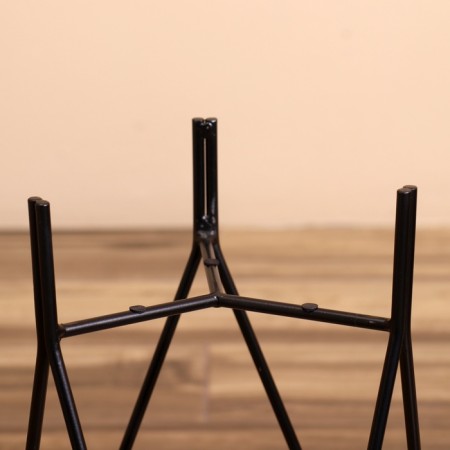 Kashpo on the stand "Brigs" metal (set 2 pcs), diameter 24 and 21 cm-6