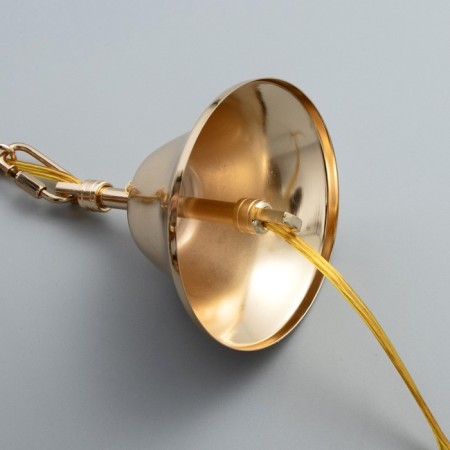 Chandelier "Maldiva" 8+4he14 40W gold 62x62x54-104cm Bayerlux-9