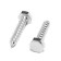Tundra bolt, capercaillie, plumbing, Din571, M10x50 mm, 4.8 - 5 kg