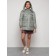 Winter jacket is women, size 44, the color is light green