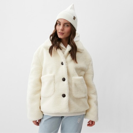 Women's jacket mist size m, milk-5
