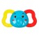 A set of rattles "kids", with elastic elements, 4 pcs, crumb I