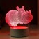 Light "Hippo" Led RGB from the RISALUX network