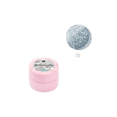 Liquid foil Adricoco Brilliant Party, No. 05 Crystal dew, 5 ml