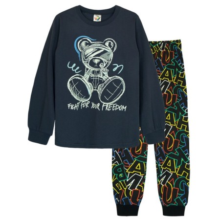 Pajamas for a boy, height 134 cm