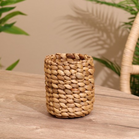Wicker basket 10x10x13 cm