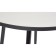 Dining table Polini Home London, white-black color