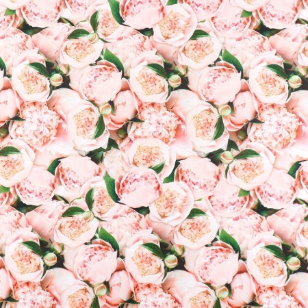 Two -sided craft packaging paper "Flowers", 70 x 100 cm-1