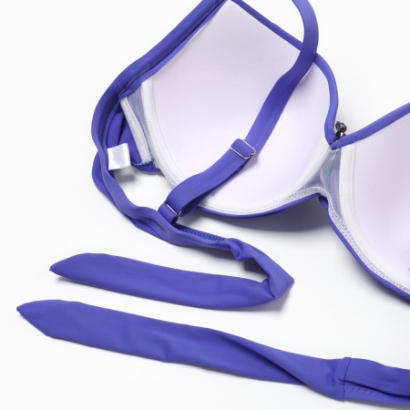 Separate female swimsuit, blue color, size 54-3