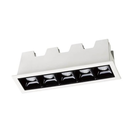 Built -in LED LED NOVOTECH, 10 W, 220 V, 138x40 mm, d = 138 mm, white
