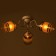 Emma chandelier 3he27 40w is white 51x51x25cm Bayerlux
