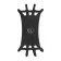 Moto phone holder for steering wheel, rotation 360, black
