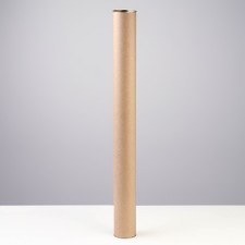 TUBUS 63x670 mm (650 mm inside height), dense cardboard, metal cover