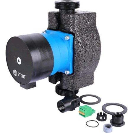 Circulation pump STOUT MINI SPC-0002-2540180, 25/4-180, 20 watts, pressure 4 m, 50 l/min-2