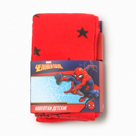 Pantyhose children's “Spider-Man”, height 116-122 cm, red color-3