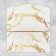Gift envelope with the inner pocket “Congratulations!”, Gold marble 20 x 9.5 cm