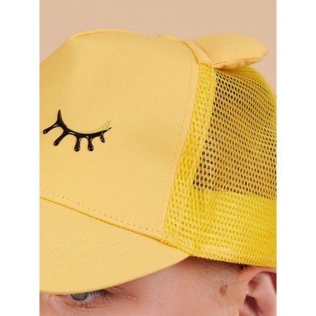 Children's cap, size 51-52, yellow color-2