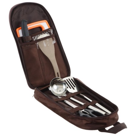 Maclay picnic set: board, 2 shoulder blades, scissors, ladle, fork, knife-5