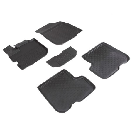 Retrin rubber rugs for Renault Logan II, 2 Rest., 2020-N.V.