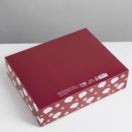 Gift folding box, packaging, “educator”, 31 x 24.5 x 8 cm-5