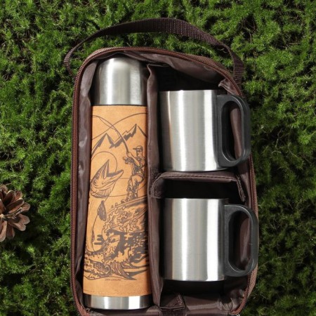Set "Russian fishing", thermos 500 ml, mug 2 pcs-8